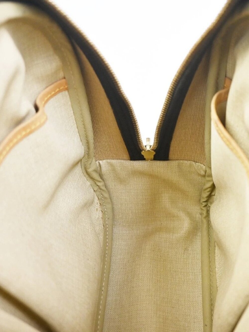 LOUIS VUITTON LV Logo Trouville Hand Bag Monogram Leather Brown M42228 85YH889 - Picture 12 of 14